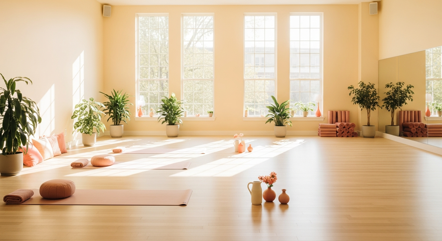 Интерьер студии Spirit.pilates